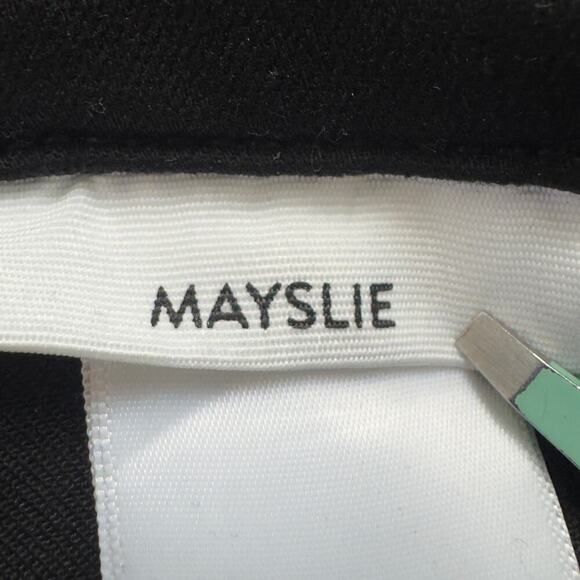 PAIGE MAYSLIE STRAIGHT ANKLE JEANS IN BLACK FOG COATING NWOT WOMEN'S SIZE 30 - Picture 11 of 16